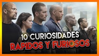 10 curiosidades sobre rapidos y furiosos fast and furious QUE NO SABIAS