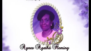 Service Of Thanksgiving For The Life Of Agnes Agatha Fleming