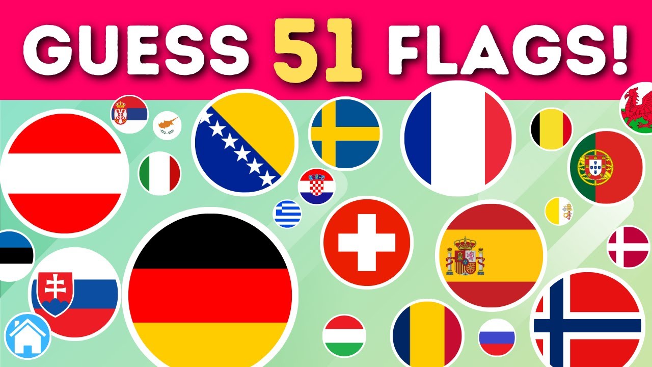 🌍Guess and Learn The European Flags! Test Your Knowledge! YouTube