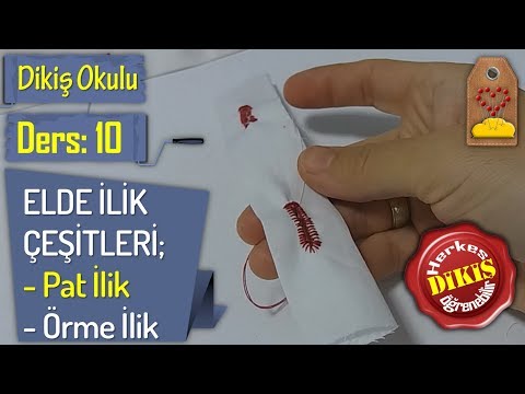 Video: Örme Dikiş Ile Ilik Nasıl Kapatılır