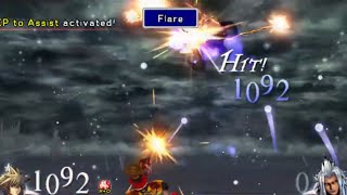 “Dark Flare” Bartz Ex Revenge Combo - Dissidia 012