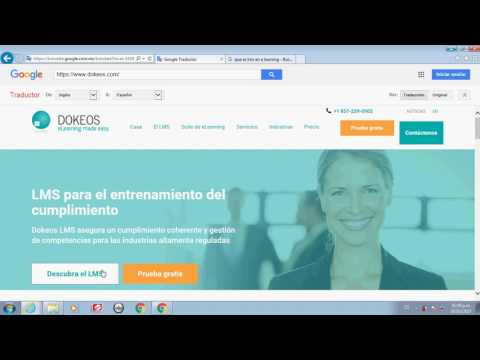 plataforma Dokeos(E-Learning) Act 8.