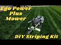 Lawn Striping With the Ego Select Cut Mower | DIY Striping Kit