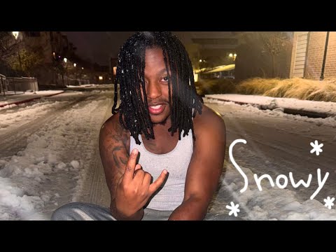 IT FINALLY SNOWED IN TEXAS! ⛄️