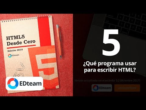 ¿Qué editor de código debo usar? - Curso HTML5 Desde Cero  (5)