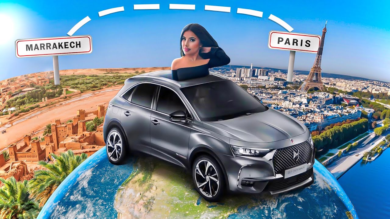 JE PRENDS LA ROUTE SANS CARTE GRISE 🥲🇲🇦🚘🇫🇷