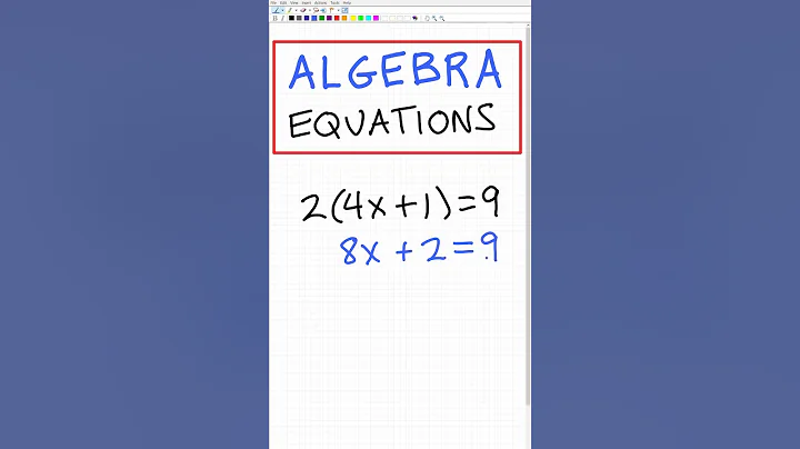 BASIC Algebra Equations - Quick Practice