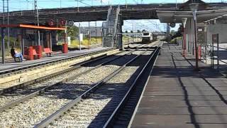 Renfe / FFE - Tren de la Fresa 2013 a su paso por Getafe Industrial a cargo de la 333.407 decorada