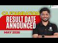 CA Foundation Result Date Announced | May 2026 Exam result On 3rd July | Nithin