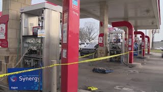 Deputies shoot man acting erratically at gas station along North Freeway, sheriff says