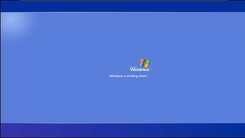 How to Reboot Windows XP Laptop/Computer [Tutorial]