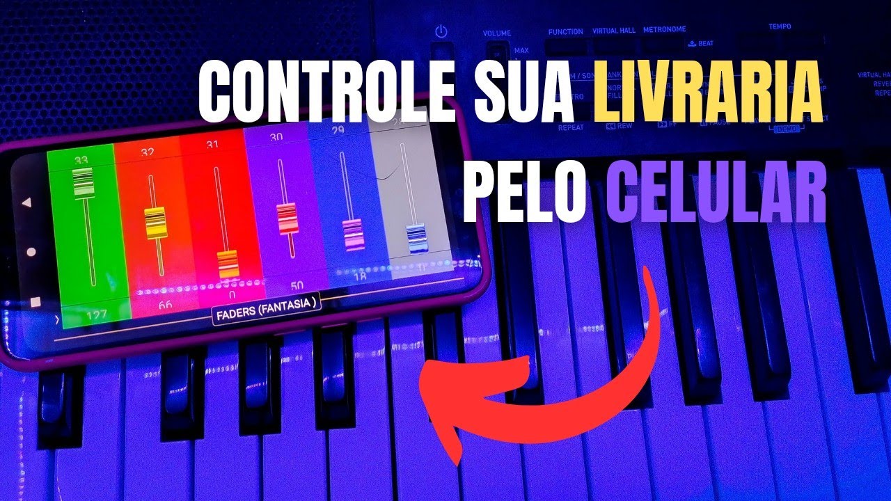 COMO CONTROLAR O KONTAKT PELO CELULAR! - GRÁTIS!! SEM TECLADO CONTROLADOR MIDI