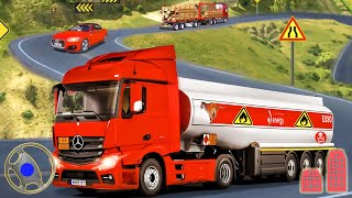 Offroad Oil Tanker Cargo Truck Driving - Transport Truck Drive 3D Game | Android Gameplay screenshot 5