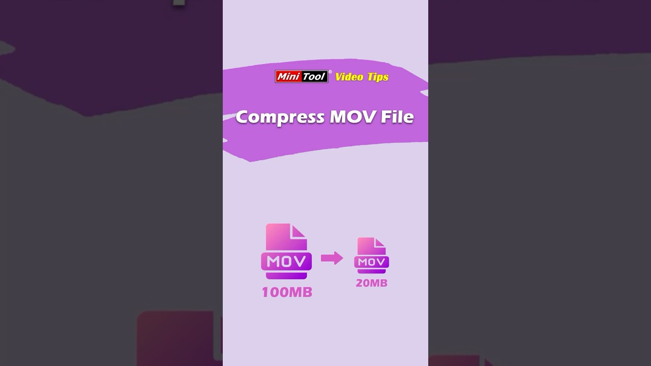 How to Compress MOV File Without Losing Quality 