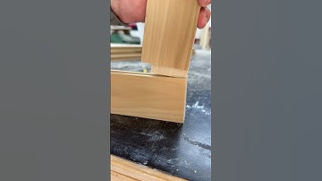 Mortise and tenon for shaker doors. #woodworking #woodshop #woodwork