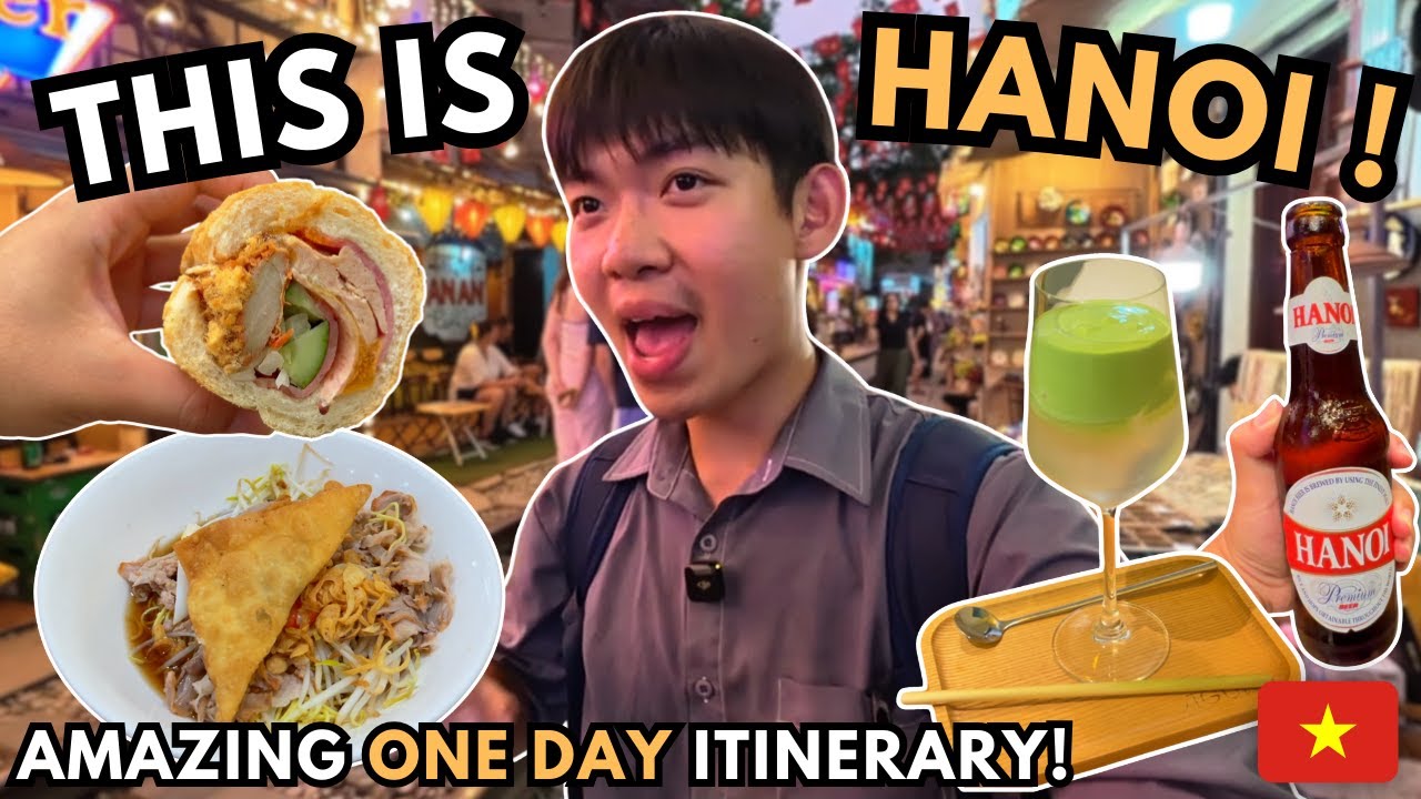 This Is Hanoi 🇻🇳 | Top Attractions, Train Street Café & Must-Try Vietnamese Food