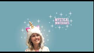 Mystical winter Unicorn Fashion Animal hat