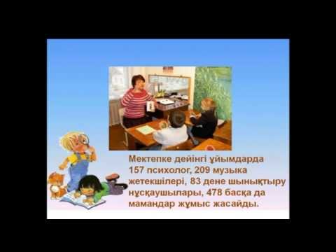 Мектепке дейінгі білім беру мен тәрбие