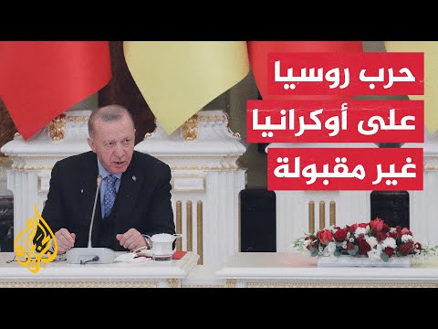 أردوغان: نواصل مبادراتنا الدبلوماسية لإحلال السلام بين روسيا وأوكرانيا