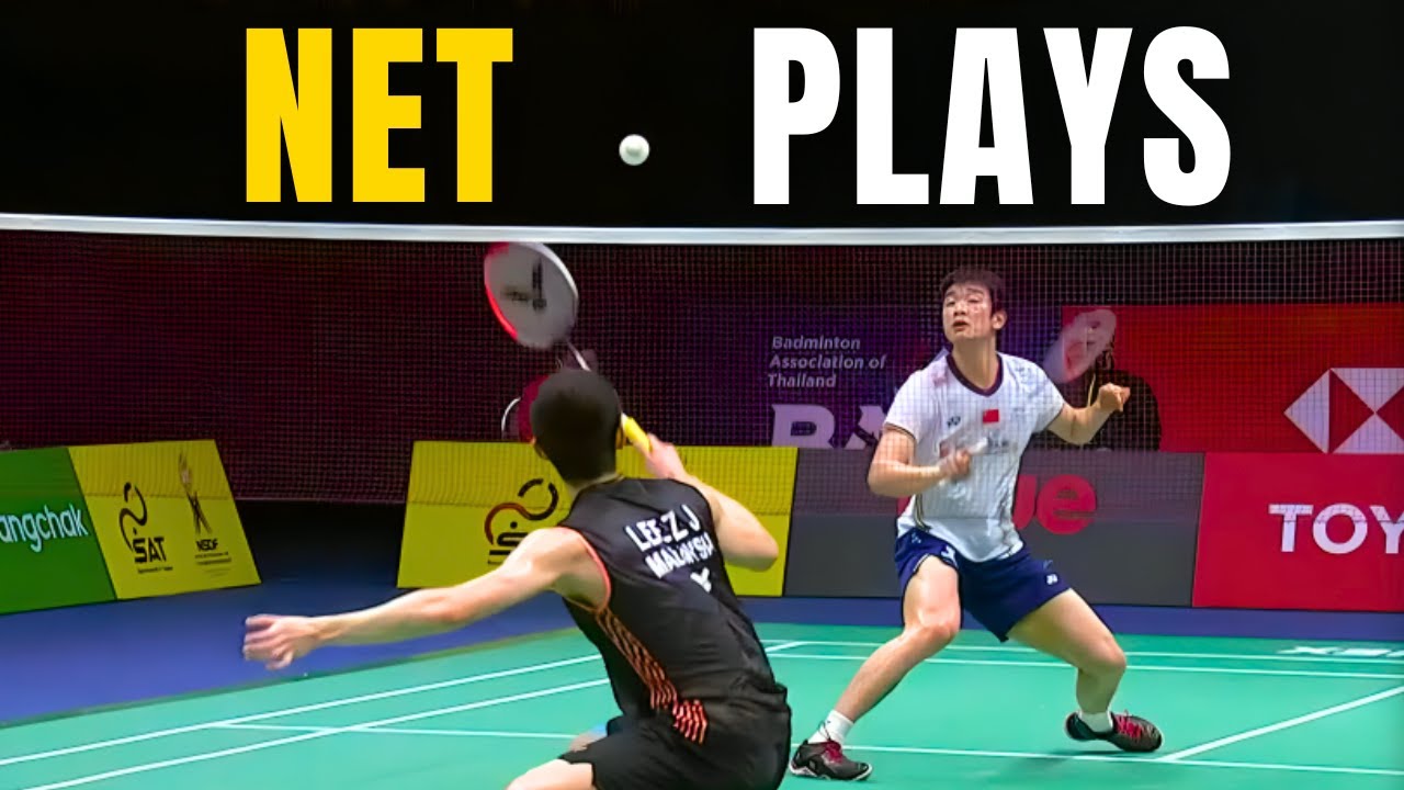 Top 15 NET PLAYS from LEE ZII JIA