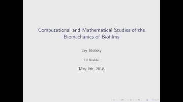 DOE CSGF 2018: Computational and Mathematical Studies of the Biomechanics of Biofilms