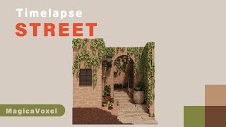 Voxel art - Street Voxel art - Street