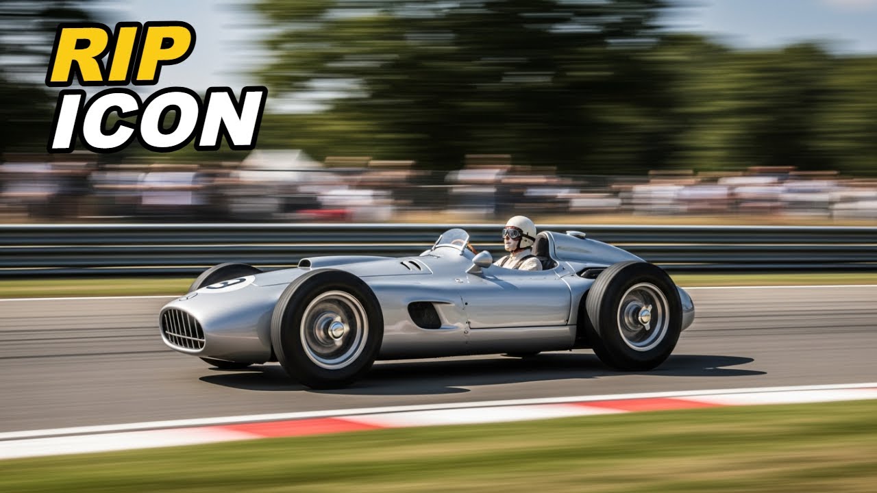 F1 LEGEND DIES: Mercedes Honors Iconic Silver Arrow Driver Hans Herrmann