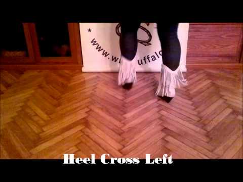 Linedance basic steps: Heel Cross (WB hun)