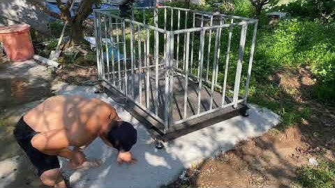 Cân điện tử khổ 1 x 1,5m tại Hưng Yên