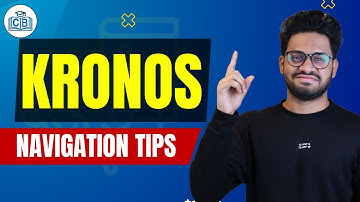 Kronos Navigation Tips | Navigation in Kronos |Kronos Tutorial | Kronos Course |Kronos |CyberBrainer