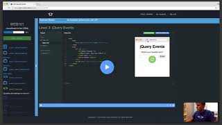 OCA Prep Lesson 8: jQuery Events & DOM Wealth