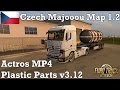 Euro Truck Sim 2 - #380 - New Actros MP4 Plastic Parts v3.12 [Czech Majooou Map 1.2]