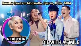 Vocal Coach Compares Die With A Smile rozette jjlin taka morissetteamon darrenespanto