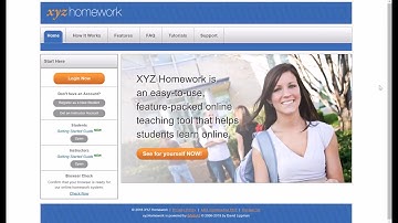 How to Register with XYZHomework