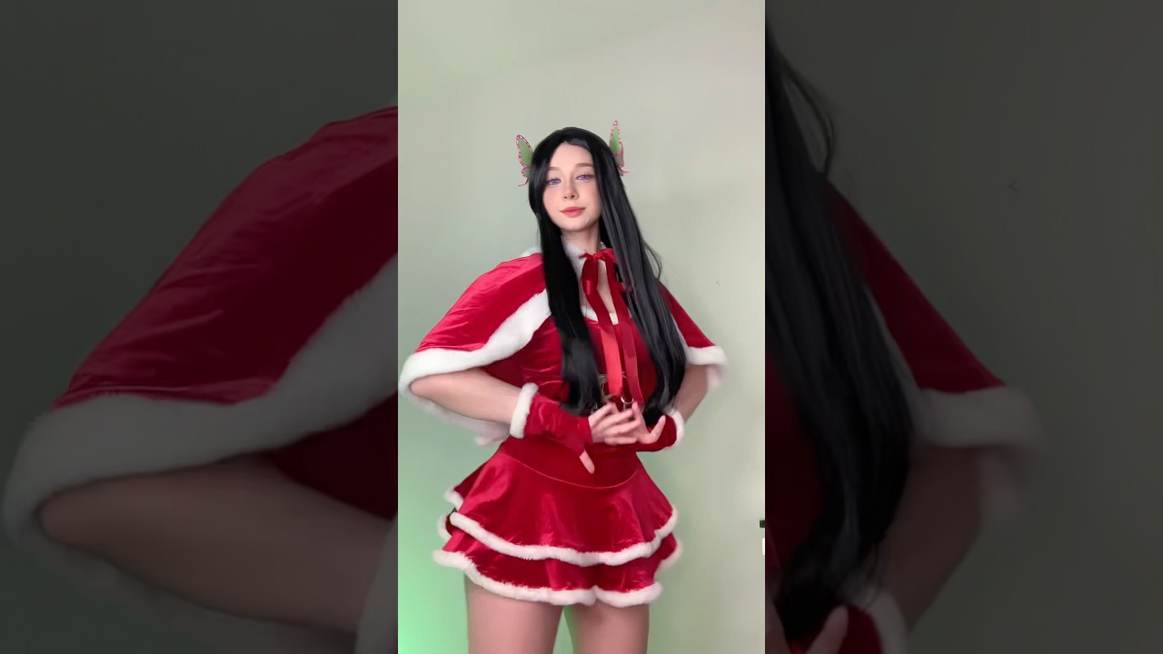 How are you?💗#cosplay #kanaekocho #christmas #happynewyear #demonslayer #dance #anime #shorts