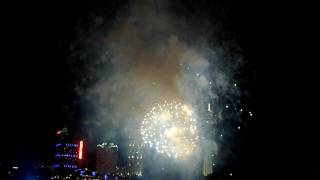 Fireworks in niagara falls