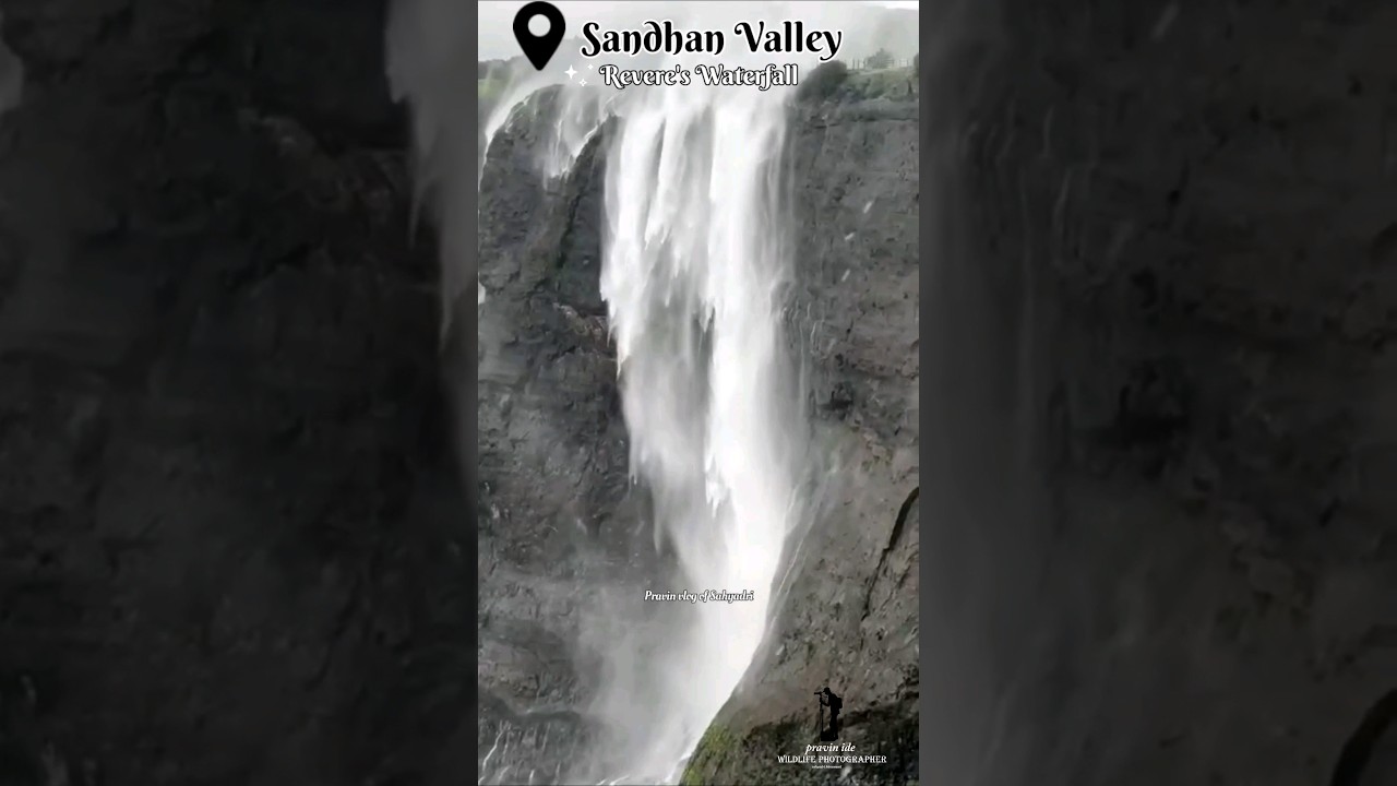 sandhan valley reverse waterfall | reverse waterfall 