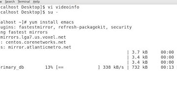 CentOS 6.4 How To Install emacs