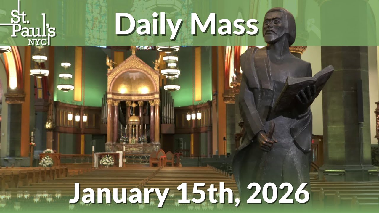 Daily Mass - January 15th, 2026 at 12:10 PM