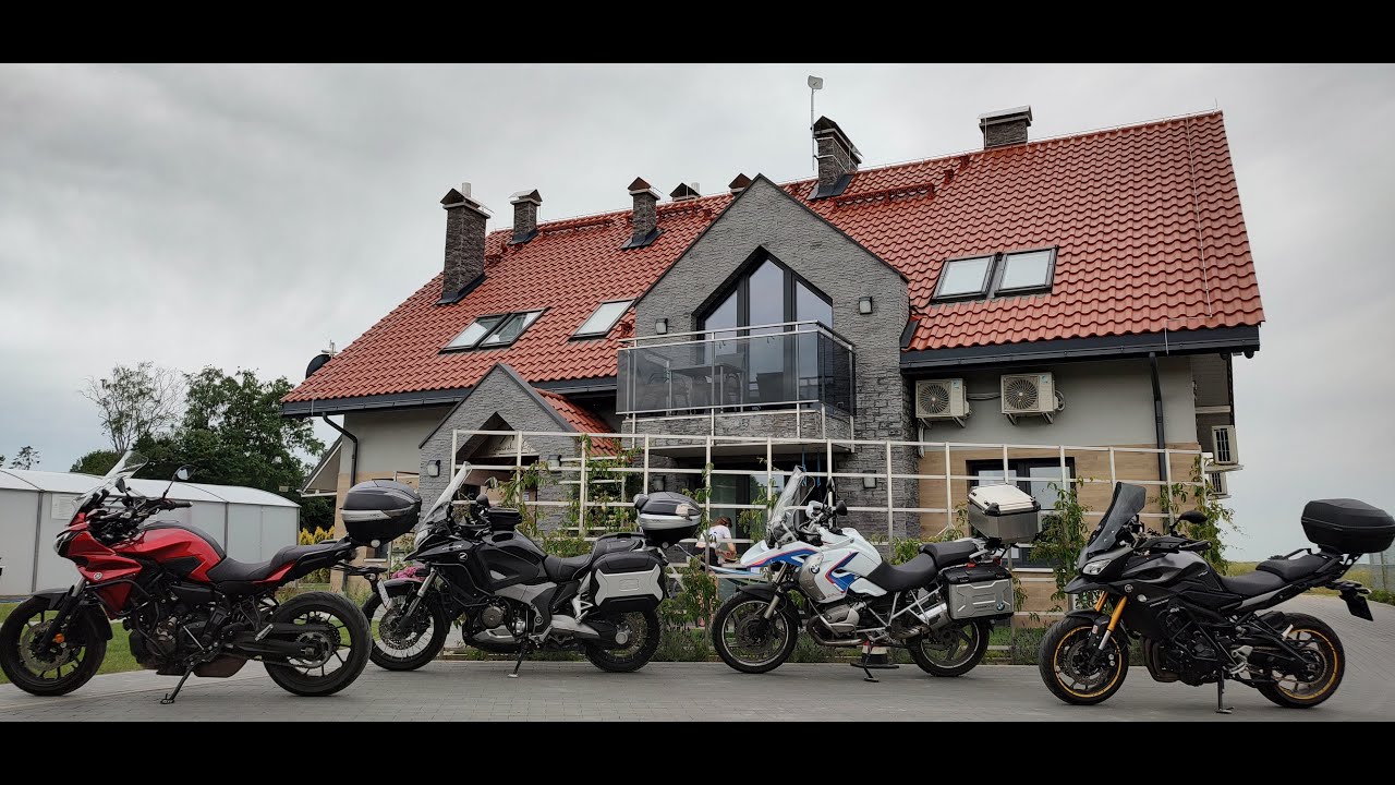 Mazury motocyklami 2023 r. Dzień 1 z 8 - dojazd.