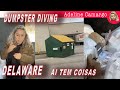 Dumpster diving no estado de delaware que loucura ai tambm tem coisas