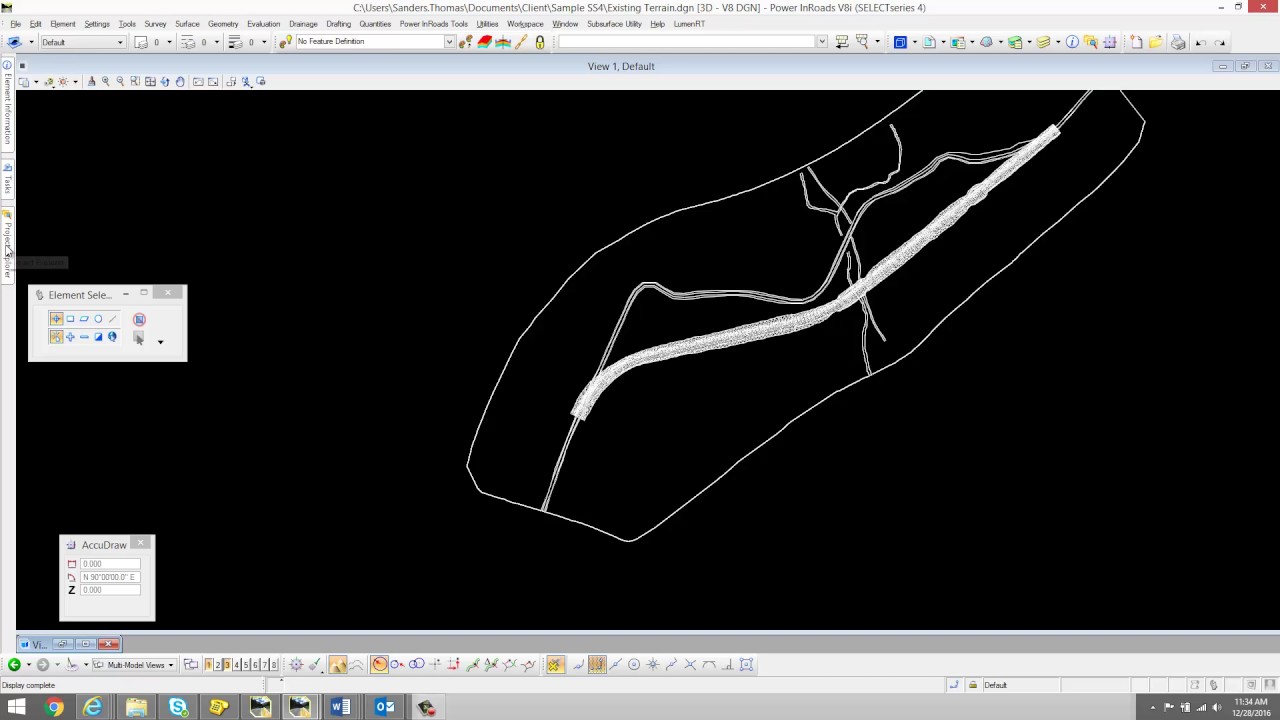 Using Parametric Constraints In Templates And Roadway Designer