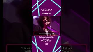 I Wanna Dance With Somebody (Who Loves Me) ⚡💖⚡💖⚡💖 WHITNEY HOUSTON #1987 #synthpop #80sdance #shorts