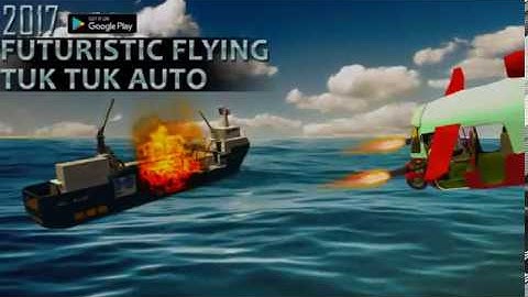 Flying TukTuk Rickshaw Shooter