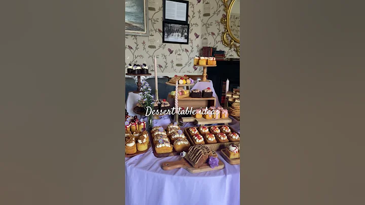 Dessert table #recipe #cakestyle #cakebaking #baking #cooking