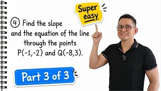 Point-Slope and Slope-Intercept Forms Explained – Exercise 4