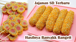 JAJANAN SD TERBARU , MODAL DIKIT HASILNYA BANYAK BANGET !! PEMPEK CIMOL SOSIS