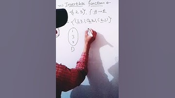 invertible function || #inverseoffunction#invertible#viralmath#11thclassmath#viralvideo2022