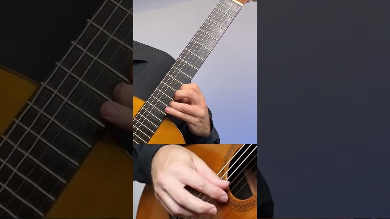 G sharp minor scale - acoustic guitar 