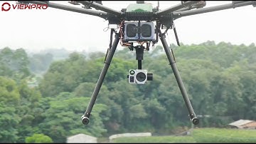 Mini H30T 30x EO+IR+LRF Triple-sensor AI Object Tracking Gimbal Camera